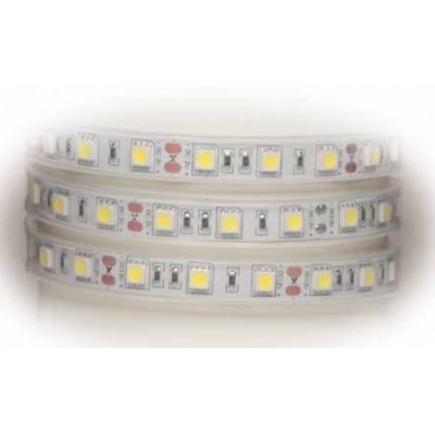 Tira 60 Leds SMD5050 PROTEGIDA IP-67 BLANCO FRIO (6000k) (piscinas) (por metro)