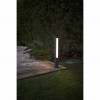 NANDA LED Lámpara baliza gris oscuro h80cm