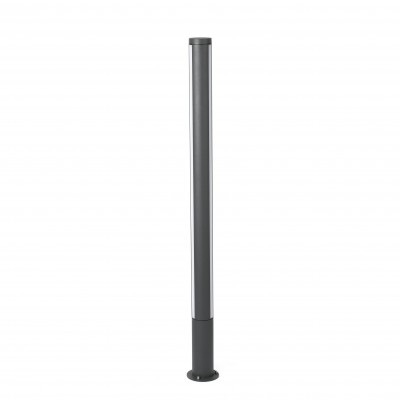 GROP-1 LED Lámpara baliza gris oscuro h75cm