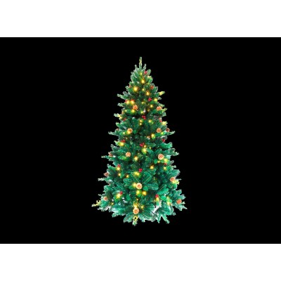 ÁRBOL DE NAVIDAD DECORACIÓN - 2700K LUZ CALIDA 180 cm de altura 