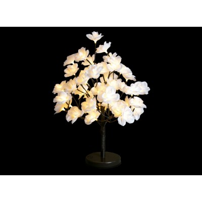 ROSAL, 48 LEDS, BLANCO FRIO  45 cm de altura 