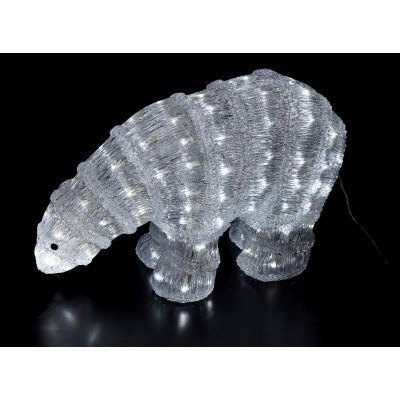 MUÑECOS LUMINOSOS LEDS , OSITO 60 cm