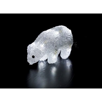 MUÑECOS LUMINOSOS LEDS , OSITO 18,5 cm