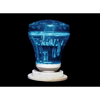 LÁMPARA LED TIPO FLASH E 27 , AZUL