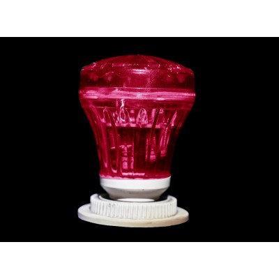 LÁMPARA LED TIPO FLASH E 27 , ROJA