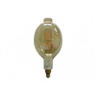 LAMPARA DECORATIVA LED VINTAGE GOLD MAXI E27 8W 2200K 360º 230V