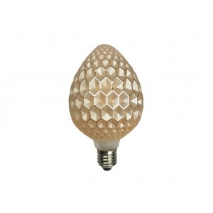 LAMPARA DECORATIVA FILAMENTO LED ORO