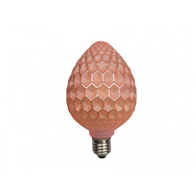 LAMPARA DECORATIVA FILAMENTO LED ROSA 