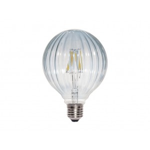 LAMPARA DECORATIVA FILAMENTO LED GLOBO CLARA E27 6W 2700K 360º 230V