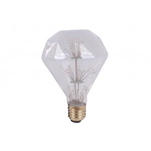 LAMPARA DECORATIVA LED E27 1.8W 2700K 360º 230V